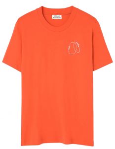 Loreak Mendian T-shirt - regular fit - oranje