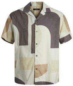 Jack & Jones overhemd - regular fit - bruin