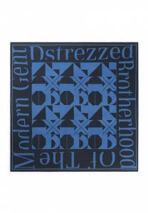 Dstrezzed shawl - blauw