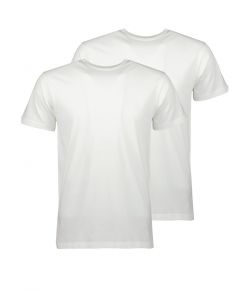 Jac Hensen 2 pack t-shirt - extra lang - wit