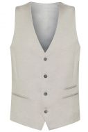 Move by Digel trouwgilet - slim fit - beige