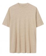 Knowledge Cotton T-shirt - modern fit - beig