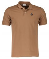 Knowledge Cotton polo - slim fit - bruin