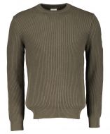 Hensen pullover - slim fit - groen