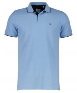 Hensen polo - extra lang - blauw