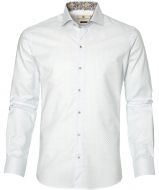 sale - Gentiluomo overhemd - slim fit - blauw 