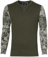 sale - Lion pullover - slim fit - groen