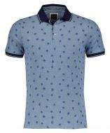 Jac Hensen polo - extra lang - blauw