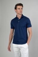 Nils polo - slim fit - blauw