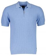 Jac Hensen polo - extra lang - blauw