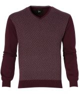 sale - Jac Hensen pullover - modern fit - bordeaux