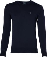 Nils pullover - extra lang - blauw