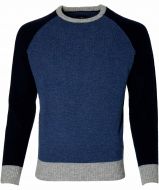 Jac Hensen pullover - modern fit - blauw