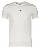 Calvin Klein T-shirt - slim fit - wit