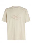 Calvin Klein T-shirt - slim fit - beige