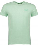 Superdry t-shirt - slim fit - groen