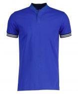 Hensen polo - slim fit - blauw