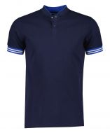 Hensen polo - slim fit - blauw