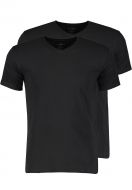 Jac Hensen  2 pack T-shirt  - v-hals - zwart